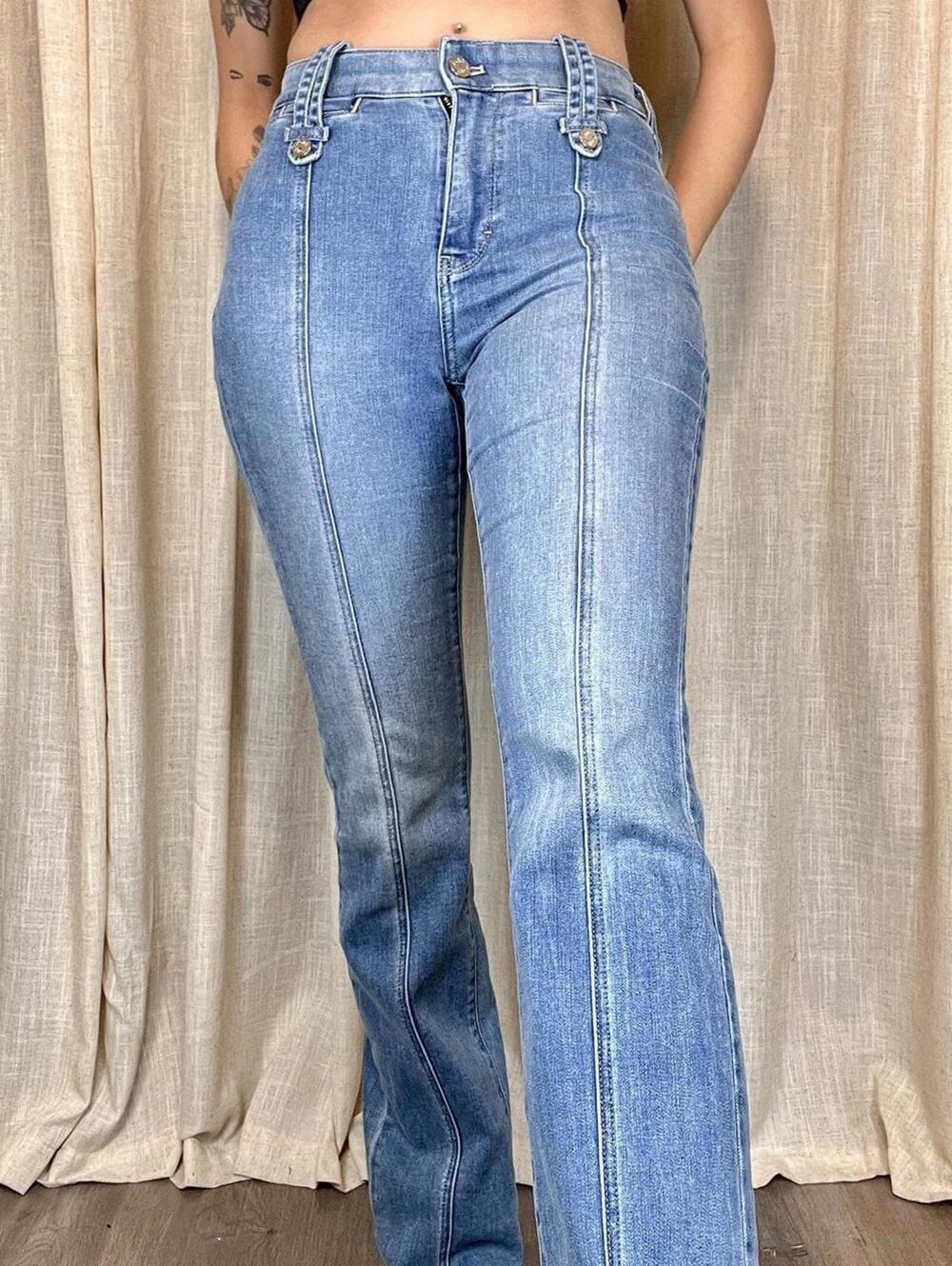 High Rise Bootcut Jeans - Picture 6 of 8